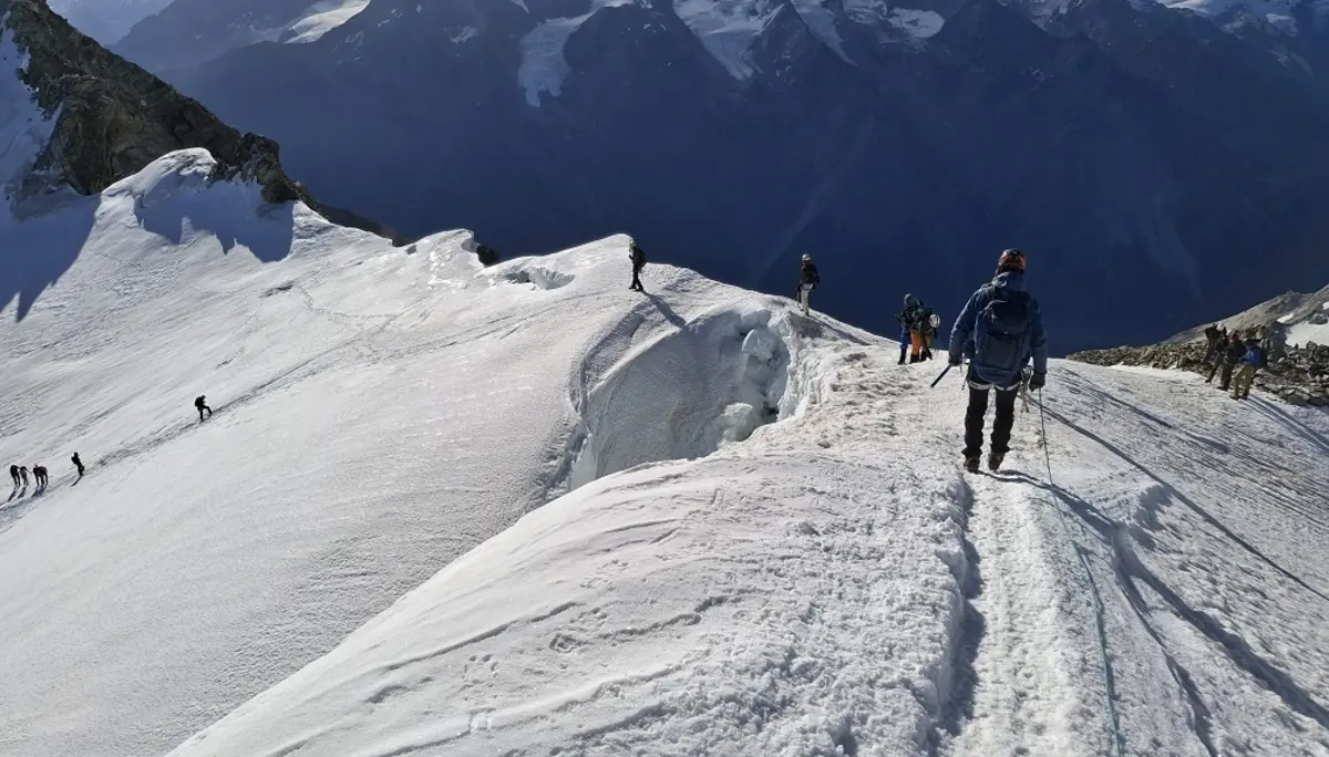 Hochtour zum Bishorn | © Marcus Gutfrucht