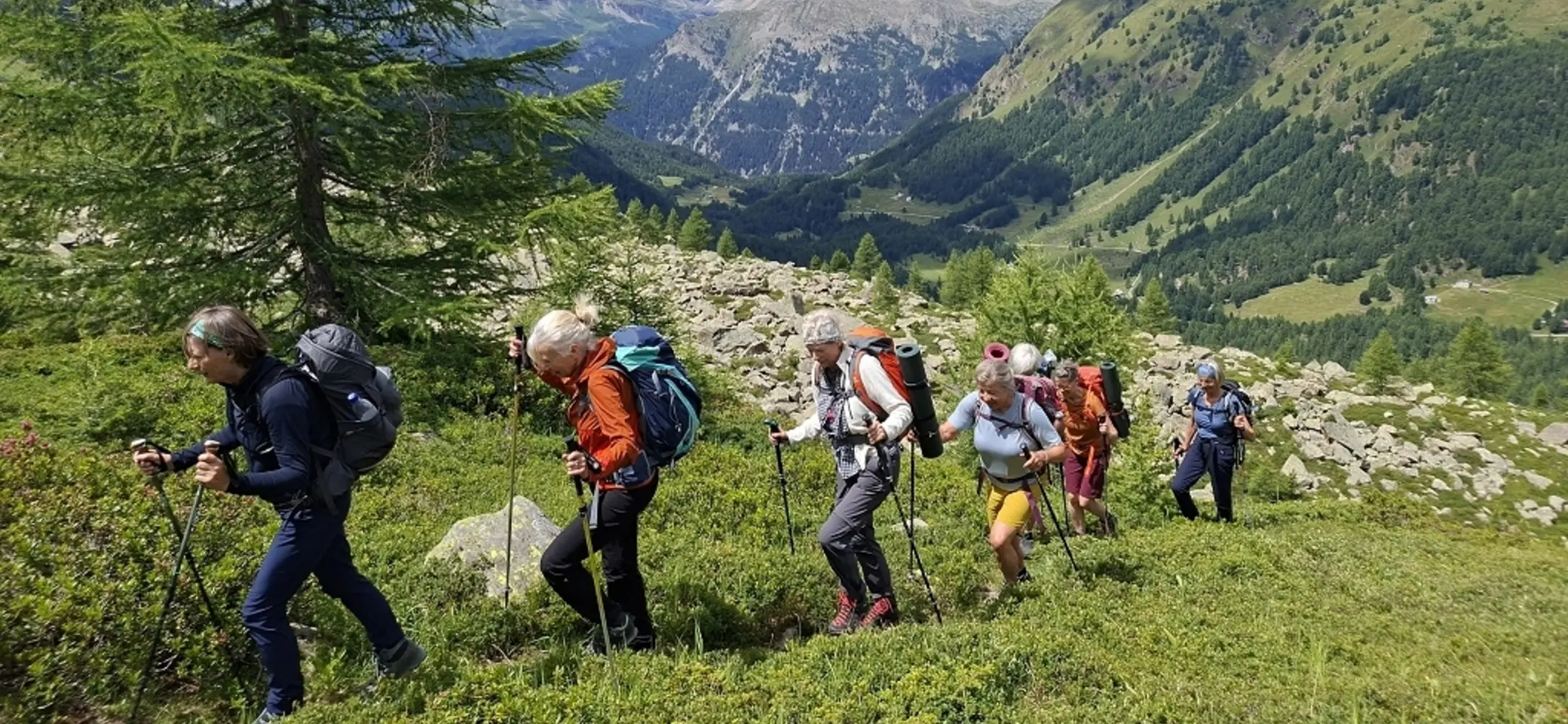 Yoga und Wandern in der Bernina | © Teilnehmer DAV Wangen