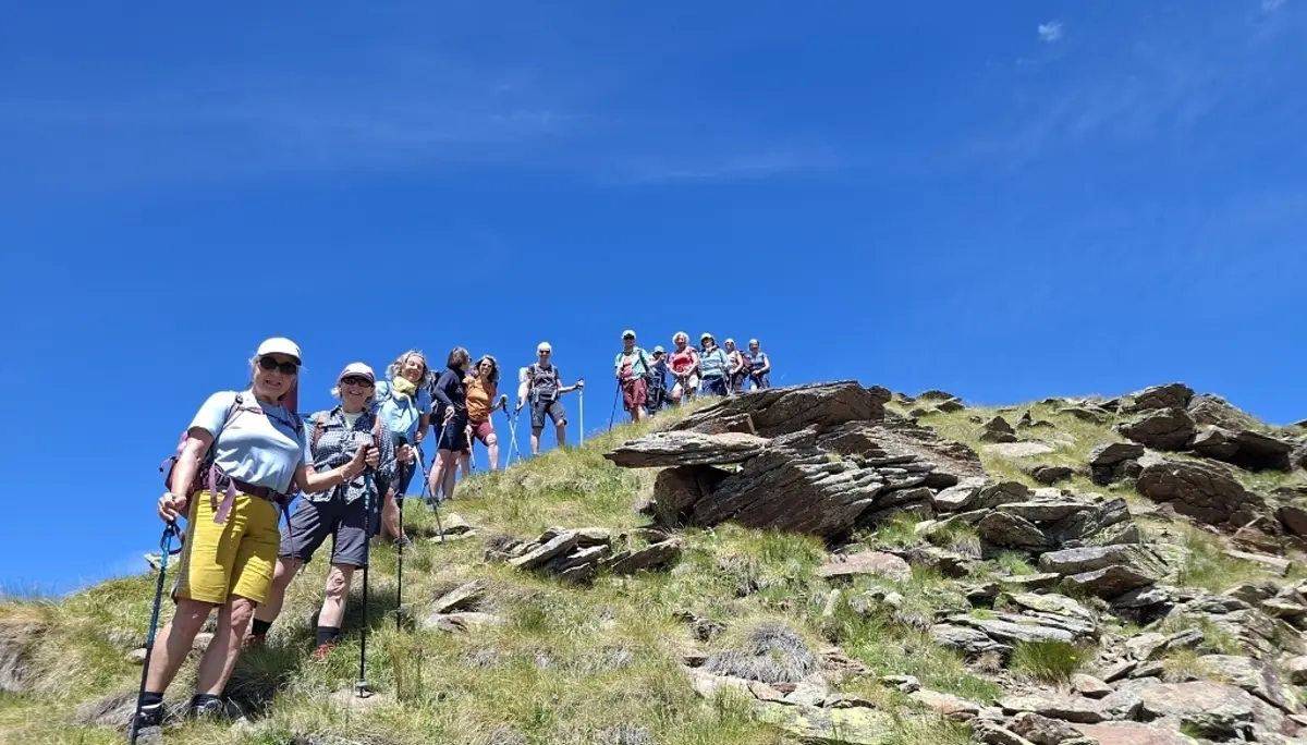 Yoga und Wandern in der Bernina | © Teilnehmer DAV Wangen