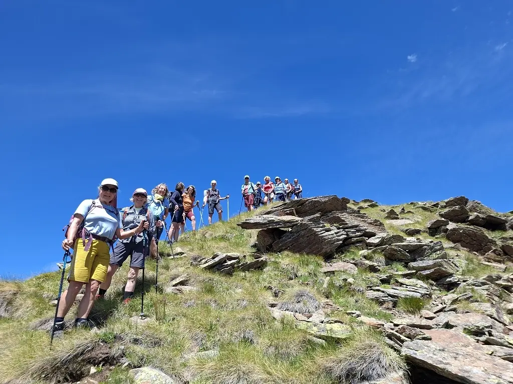 Yoga und Wandern in der Bernina | © Teilnehmer DAV Wangen
