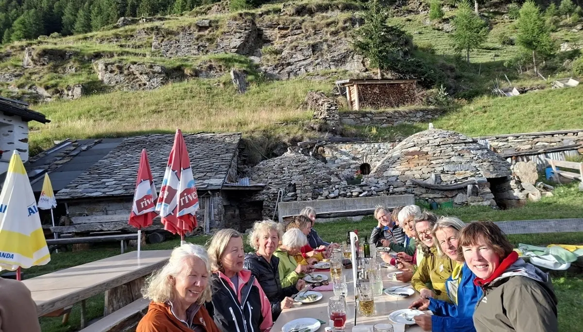 Yoga und Wandern in der Bernina | © Teilnehmer DAV Wangen