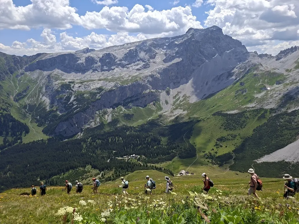 Geologische Bergwanderung am Golm | © DAV Wangen