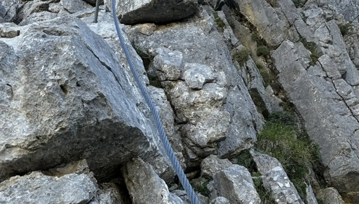 Klettersteig Tajakante | © DAV Wangen/Teilnehmer