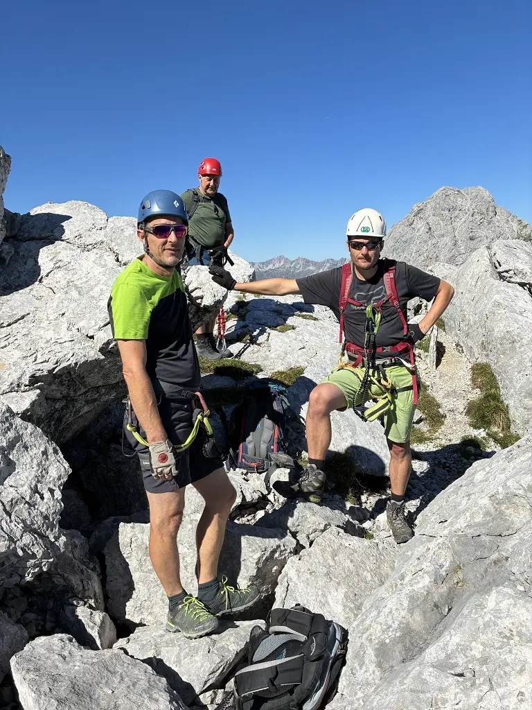 Klettersteig Tajakante | © DAV Wangen/Teilnehmer