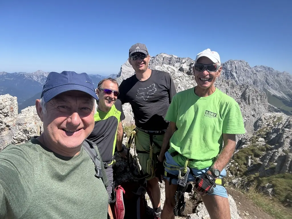 Klettersteig Tajakante | © DAV Wangen/Teilnehmer