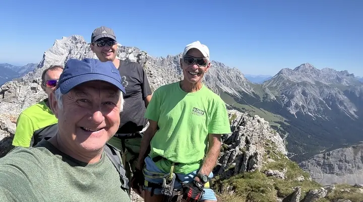 Klettersteig Tajakante | © DAV Wangen/Teilnehmer