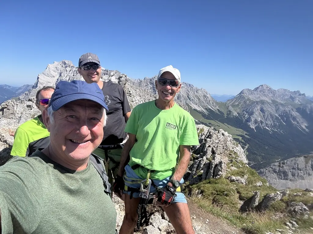 Klettersteig Tajakante | © DAV Wangen/Teilnehmer