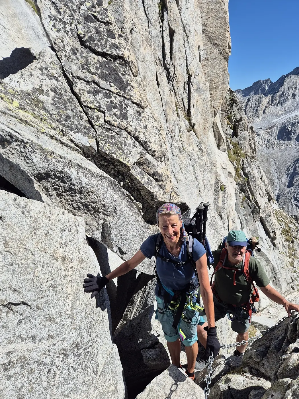 Auf dem Sentiero Bregaglia | © DAV-Wangen/Teilnehmer