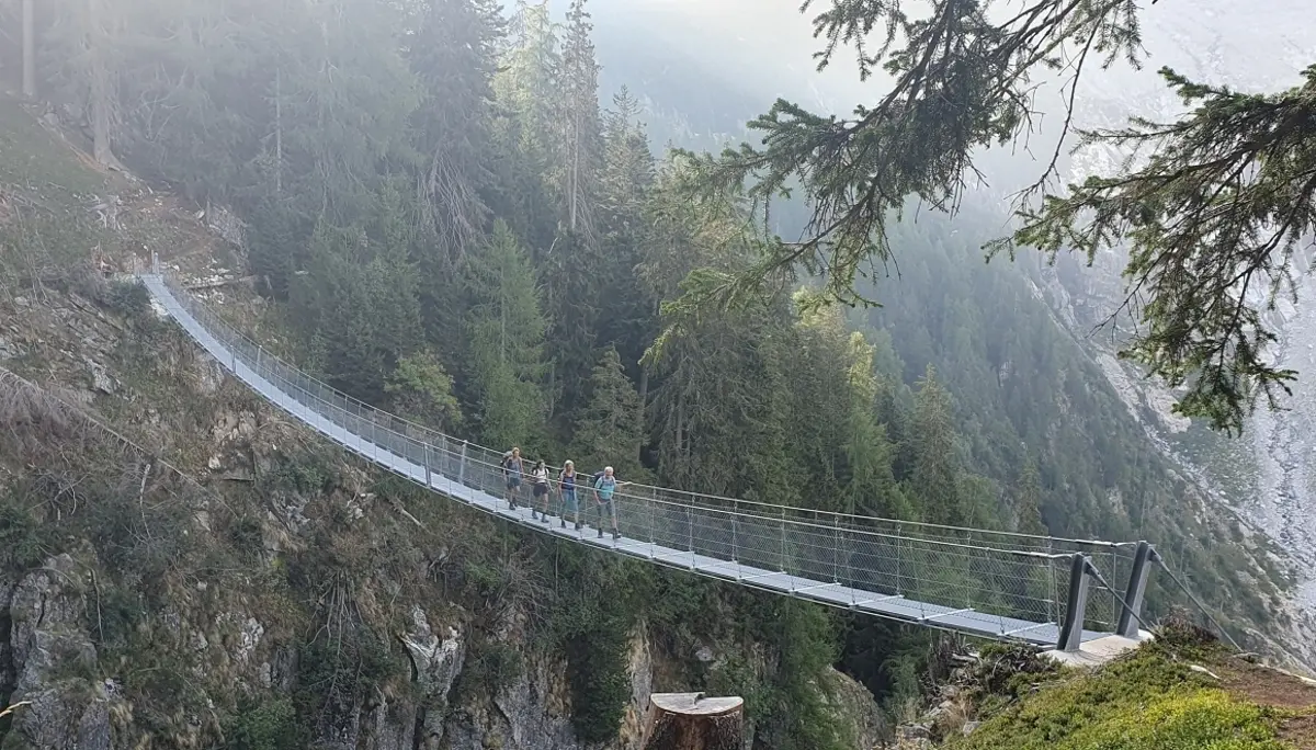 Auf dem Sentiero Bregaglia | © DAV-Wangen/Teilnehmer