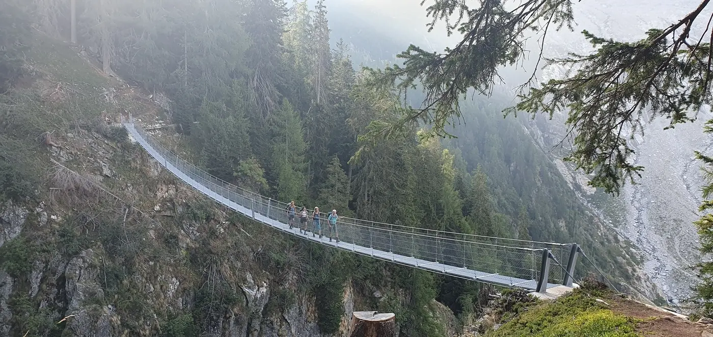 Auf dem Sentiero Bregaglia | © DAV-Wangen/Teilnehmer