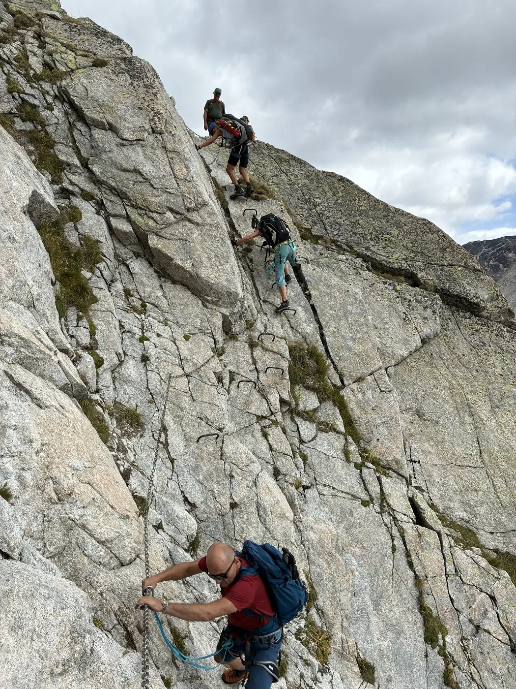 Auf dem Sentiero Bregaglia | © DAV-Wangen/Teilnehmer