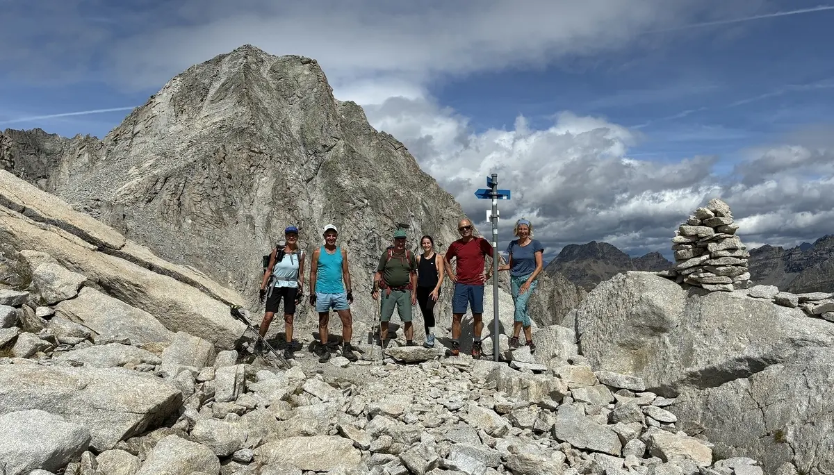 Auf dem Sentiero Bregaglia | © DAV-Wangen/Teilnehmer
