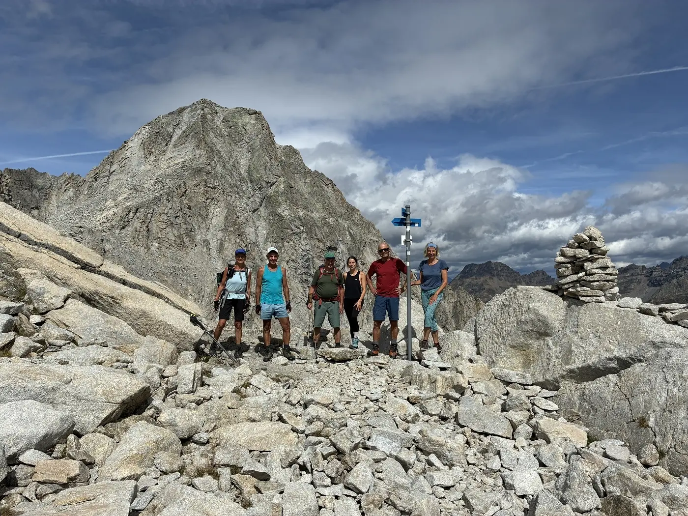 Auf dem Sentiero Bregaglia | © DAV-Wangen/Teilnehmer