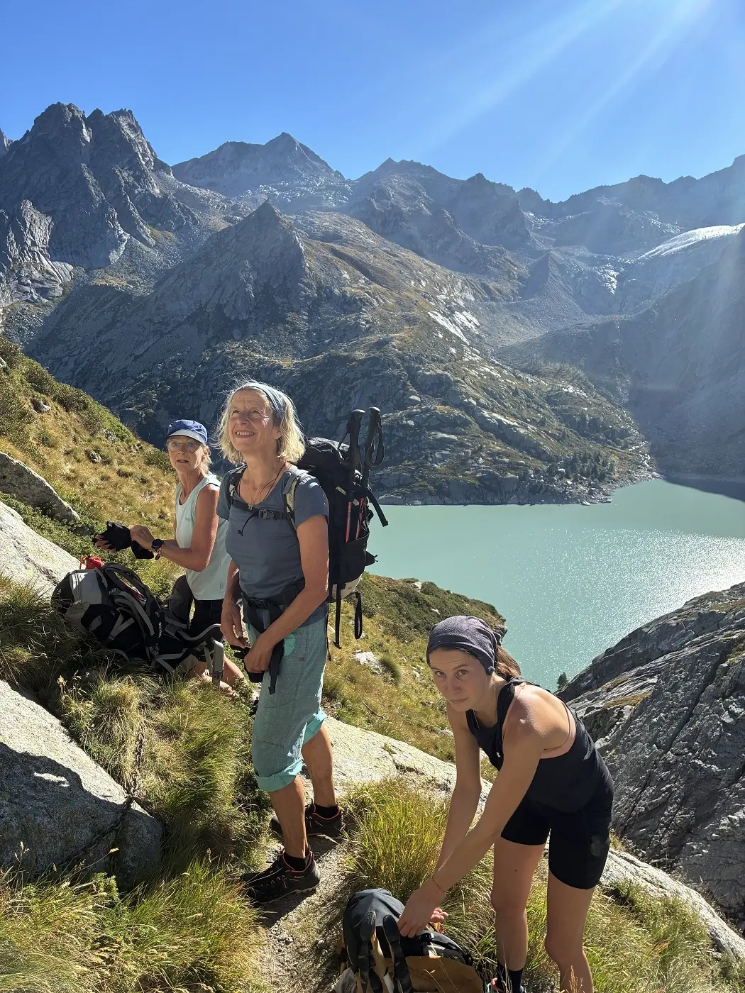 Auf dem Sentiero Bregaglia | © DAV-Wangen/Teilnehmer