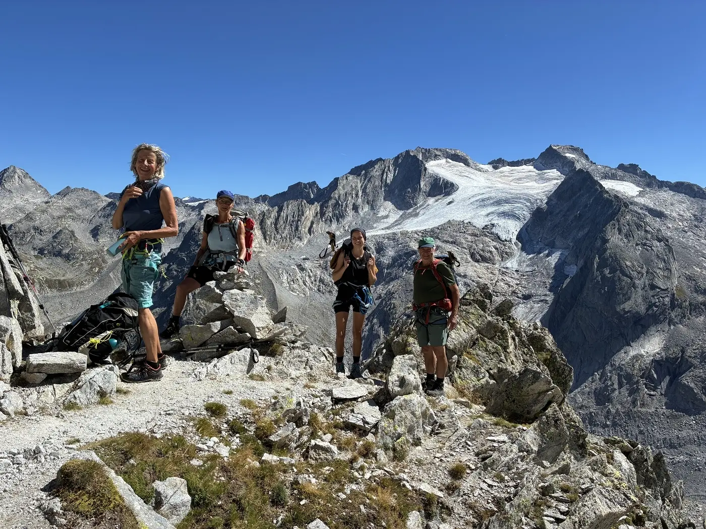Auf dem Sentiero Bregaglia | © DAV-Wangen/Teilnehmer