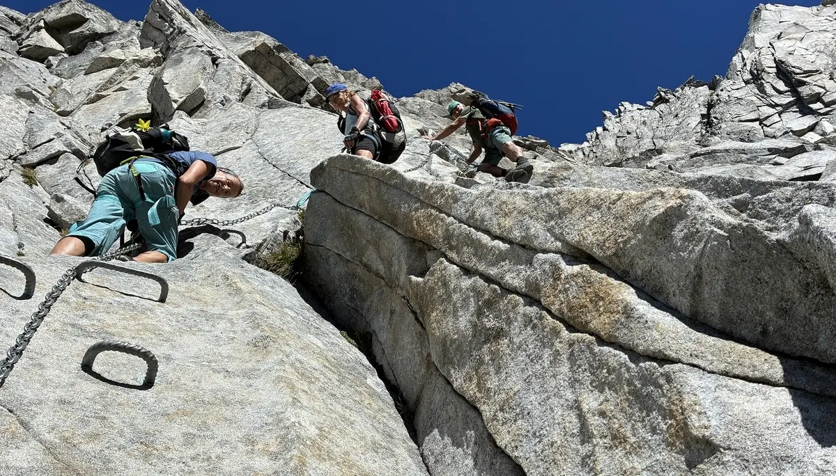 Auf dem Sentiero Bregaglia | © DAV-Wangen/Teilnehmer