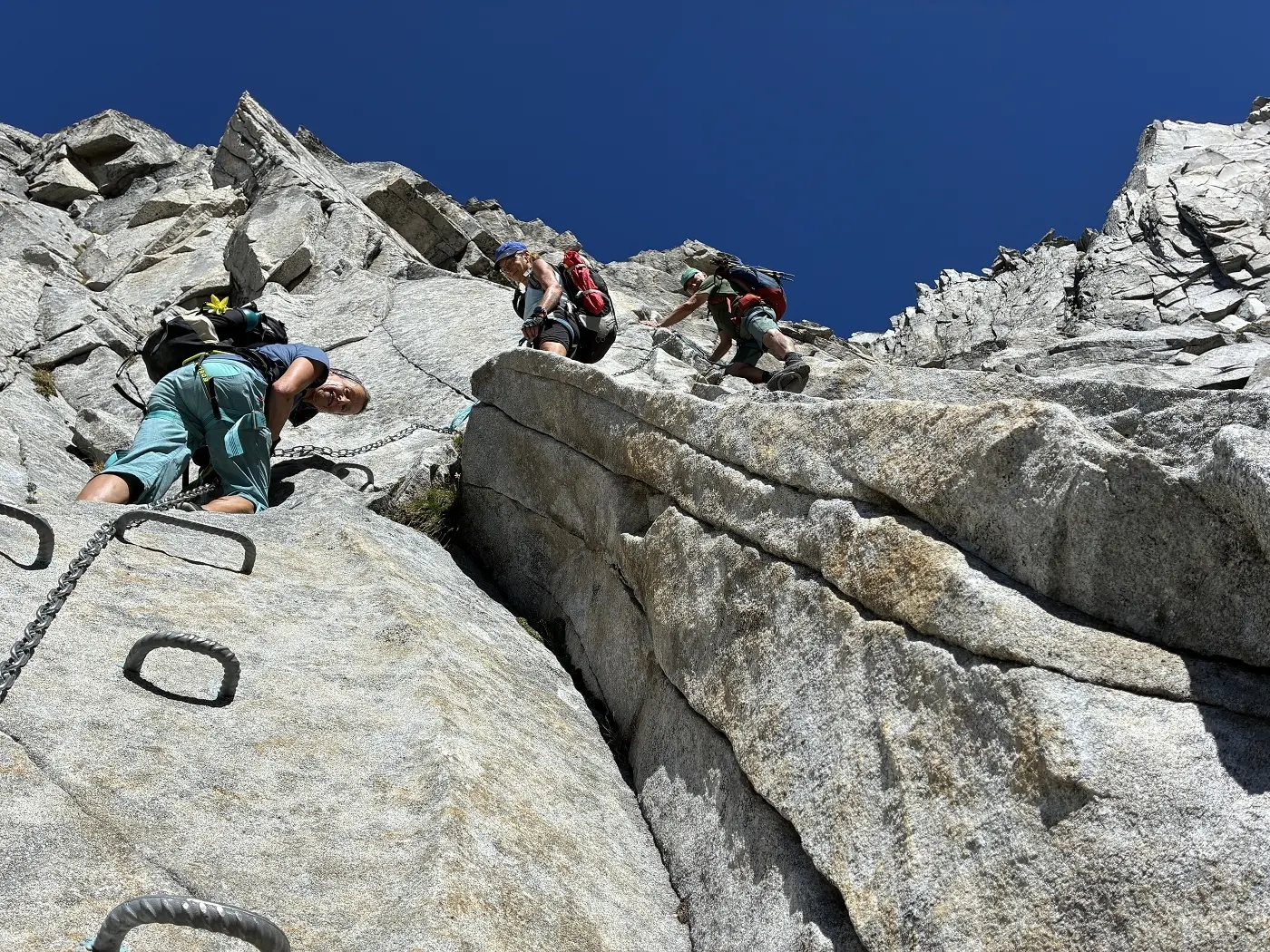 Auf dem Sentiero Bregaglia | © DAV-Wangen/Teilnehmer