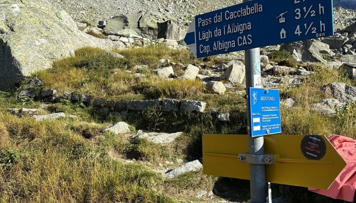 Auf dem Sentiero Bregaglia | © DAV-Wangen/Teilnehmer