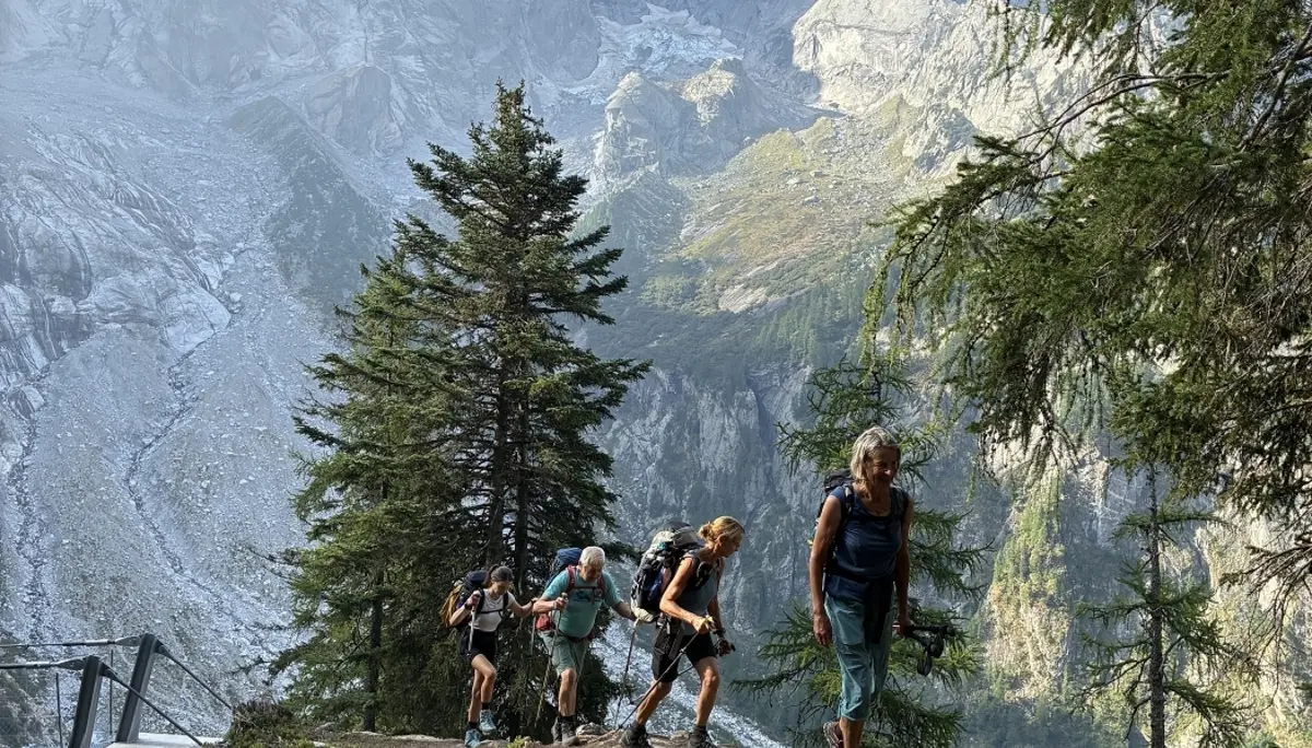 Auf dem Sentiero Bregaglia | © DAV-Wangen/Teilnehmer