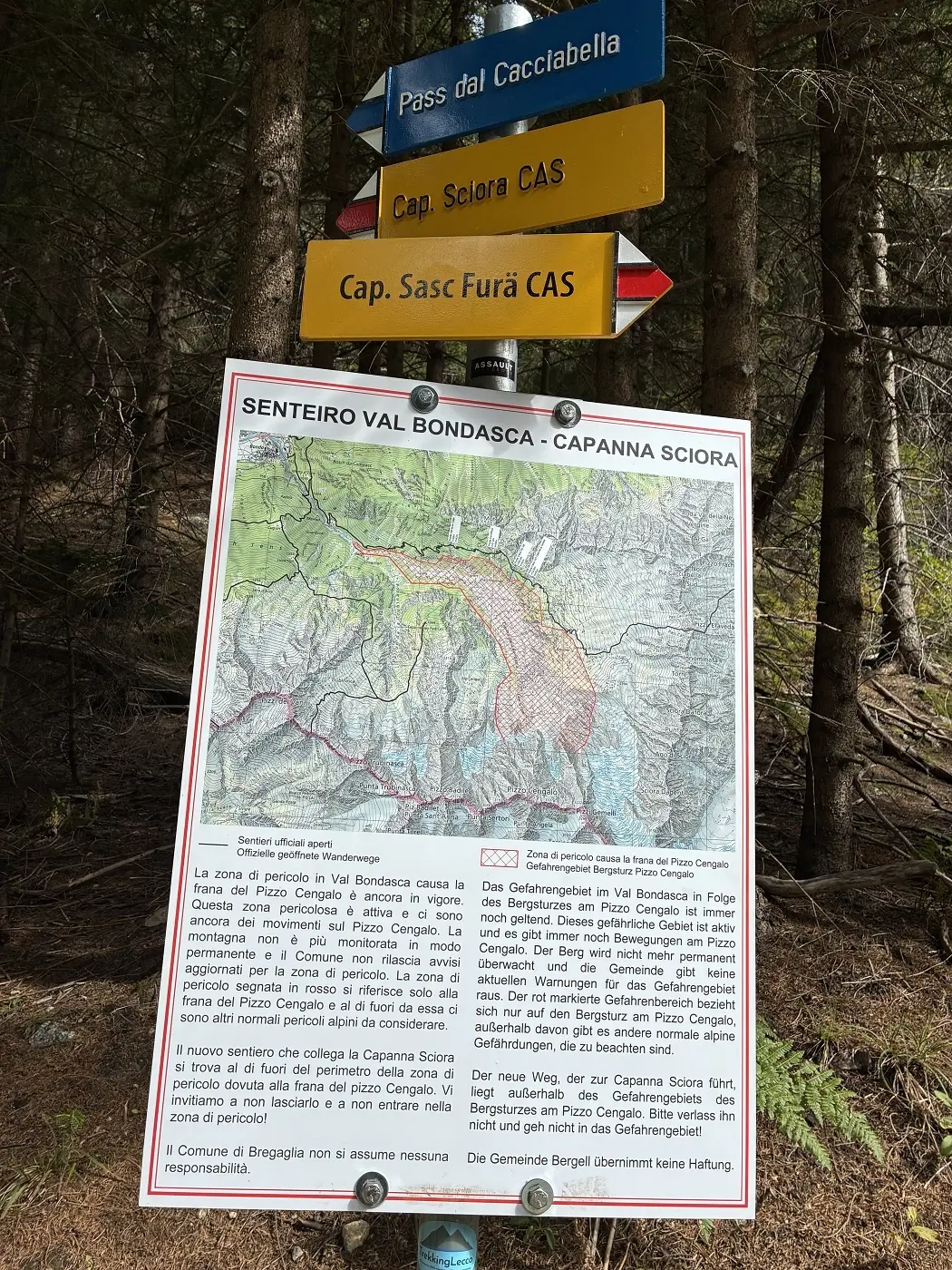 Auf dem Sentiero Bregaglia | © DAV-Wangen/Teilnehmer